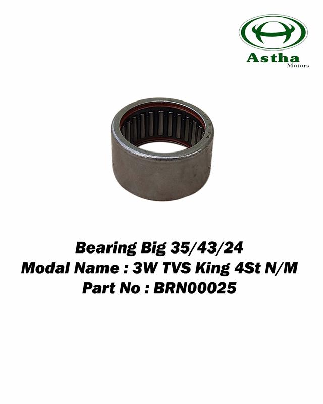 Bearing Needle Big 35X43X24 3W TVS King